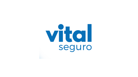 Logo Vital Seguro azul
