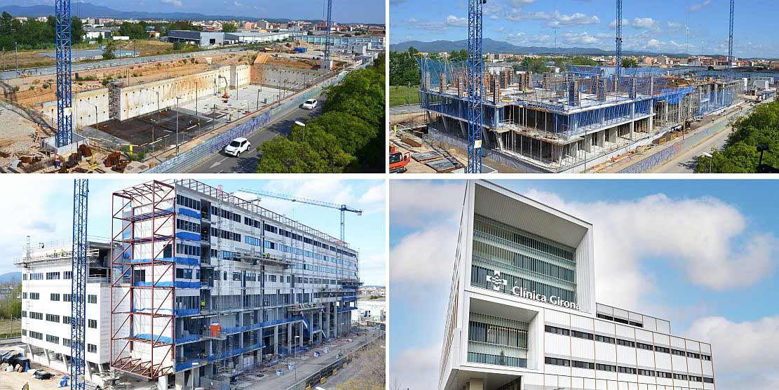 2018 - 2022: Les obres de la nova Clínica Girona