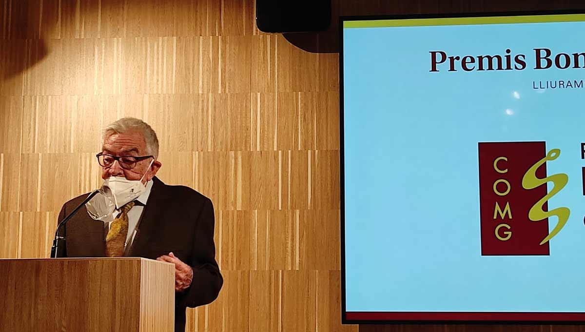 Premi Bonastruc ça Porta 2021 awarded to Dr. Enric Juncà, gynaecologist at Clínica Girona