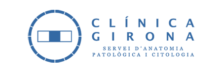 Clinical Pathological Anatomy Girona blue logo