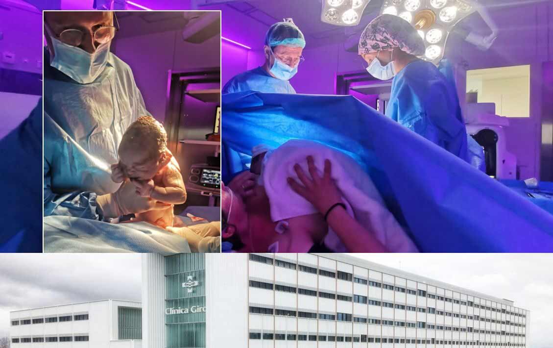 Kind Caesareans at the new Clínica Girona