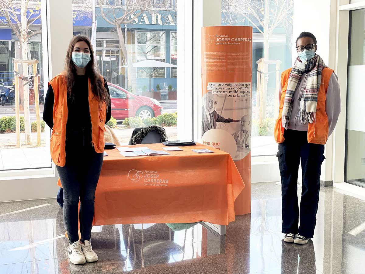 Collaboration between Clínica Girona and the Josep Carreras Foundation