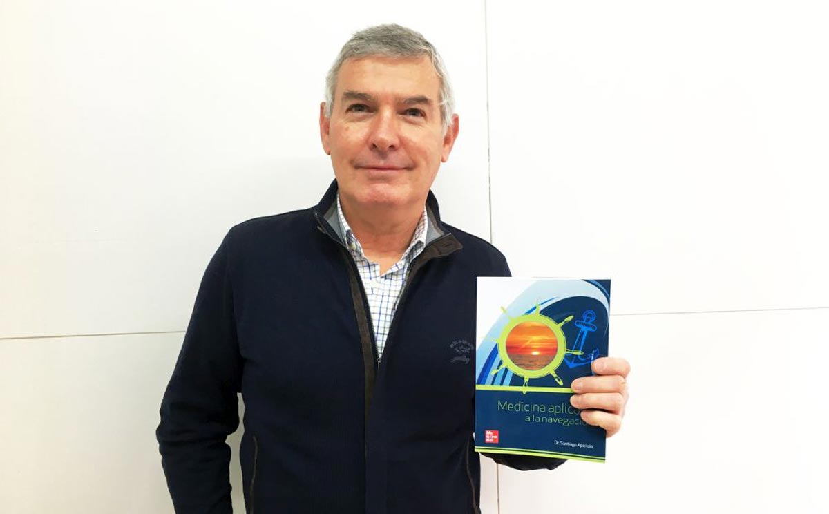 El Dr. Santiago Aparicio publica un llibre sobre medicina aplicada a la navegació