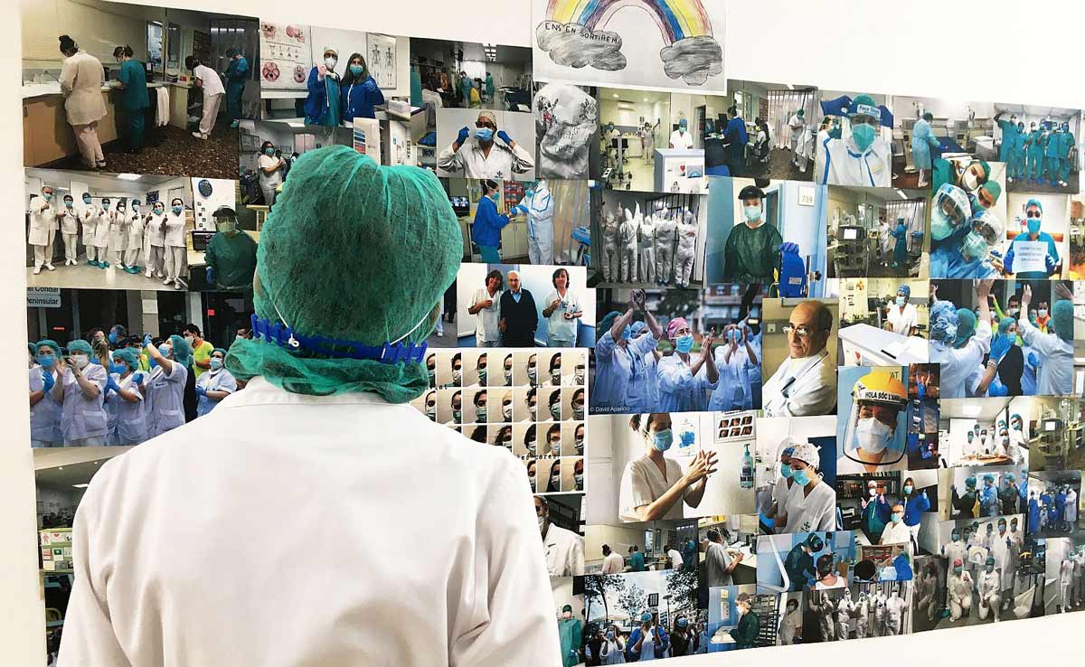 Diada de la Infermeria 2020. Exposició de fotos: “Ens en sortirem”