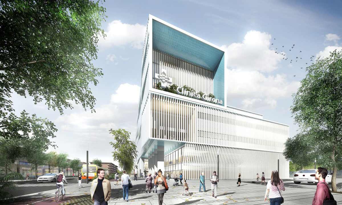The new Girona Clinic will triple its current space and improve the dignity of the South entrance to the city.